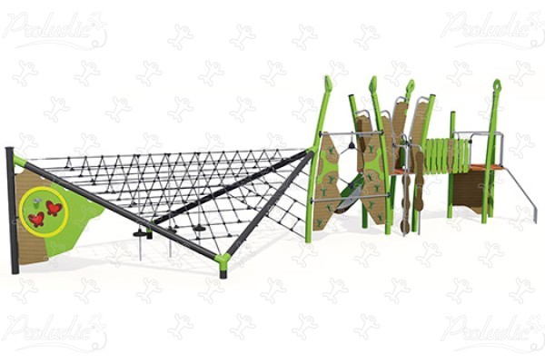 J57009 aree giochi giochi di equilibrio & di arrampicata kanopé immagine 3d