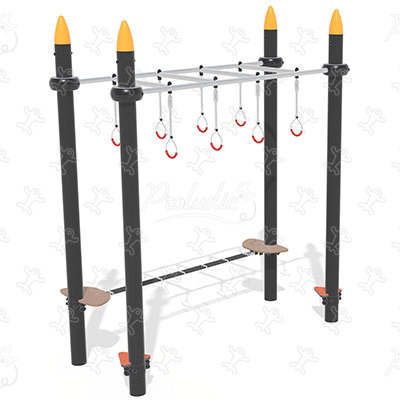 Ring crossing J5921® aree giochi acti’fun acti’ninja immagine 3d