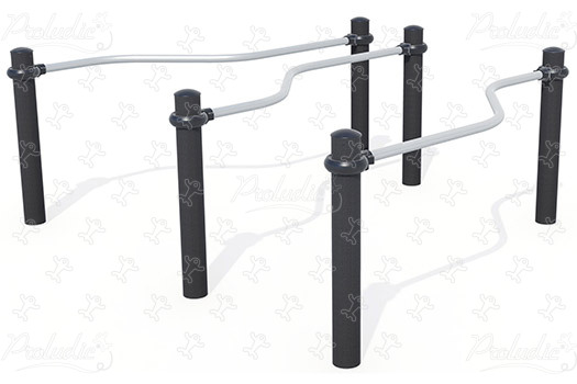 Narrow passage J5931® aree giochi acti’fun acti’ninja immagine 3d