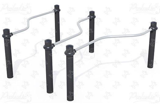 Narrow passage J5931® aree giochi acti’fun acti’ninja immagine 3d