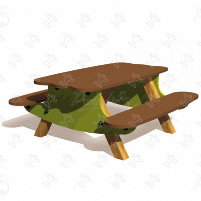 Mini tavolo Pic-nic J605 arredo urbano arredi, recinzioni e accessori arredo ( sedute, cestini…) immagine 3d