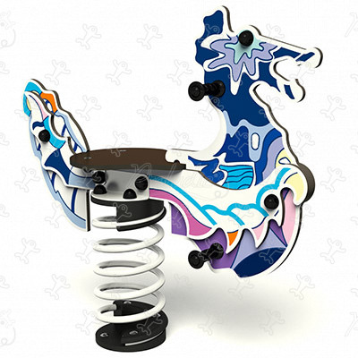 Draghetto J817-GO aree giochi grafic games finitura océane immagine 3d