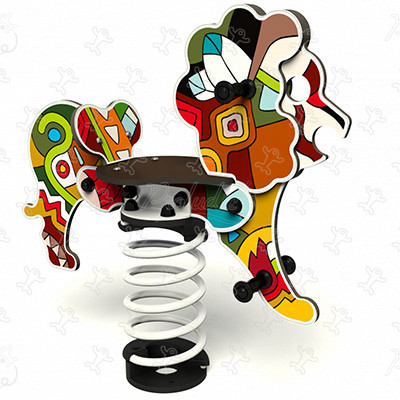 Leoncino J818-GE aree giochi grafic games finitura etnik immagine 3d