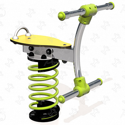 Ciclo J828 aree giochi giochi dinamici giochi a molla immagine 3d