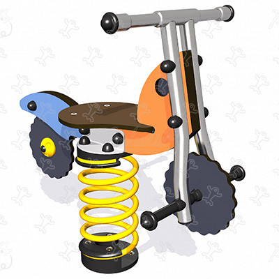 Biky J835® aree giochi giochi dinamici giochi a molla immagine 3d