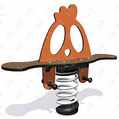 Polletto J838 aree giochi giochi dinamici giochi a molla immagine 3d