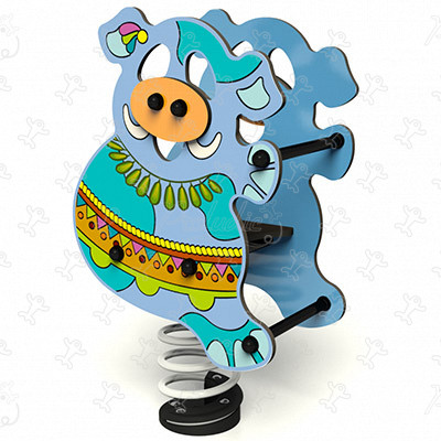 Dédé il maiale J841-GA aree giochi grafic games finitura amazone immagine 3d