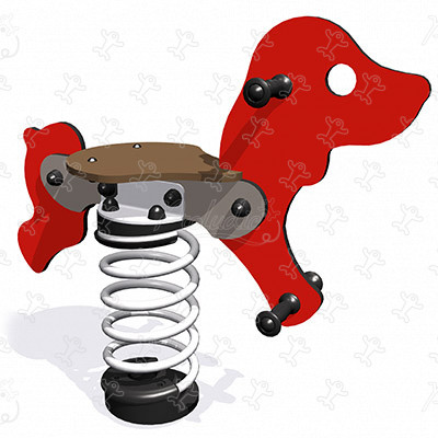 Fido J855 aree giochi giochi dinamici giochi a molla immagine 3d