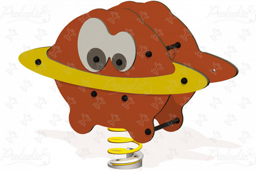 Saturno J862 aree giochi giochi dinamici giochi a molla immagine 3d