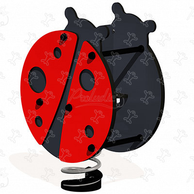 Coccinella J869® aree giochi giochi dinamici giochi a molla immagine 3d