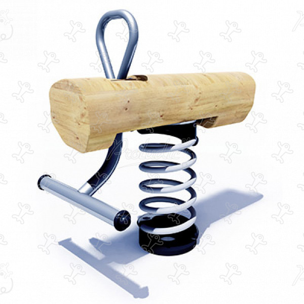 Tronchetto J880 aree giochi giochi dinamici giochi a molla immagine 3d