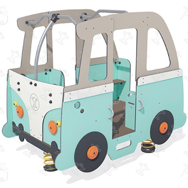 Hippie van J951® aree giochi giochi dinamici giochi a molla immagine 3d