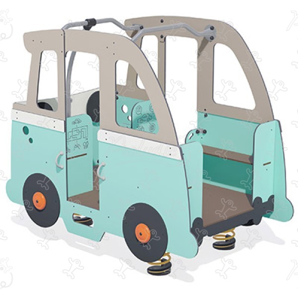 Hippie van J951® aree giochi giochi dinamici giochi a molla immagine 3d