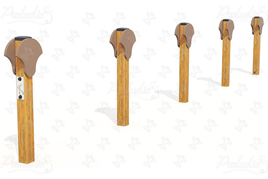 Senior Timber Leapfrog JPS16-S sport e fitness acti’fun percorso fitness immagine 3d