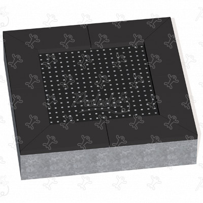 Trampolino quadrato R34-ETP-000 aree giochi acti’fun trampolini immagine 3d