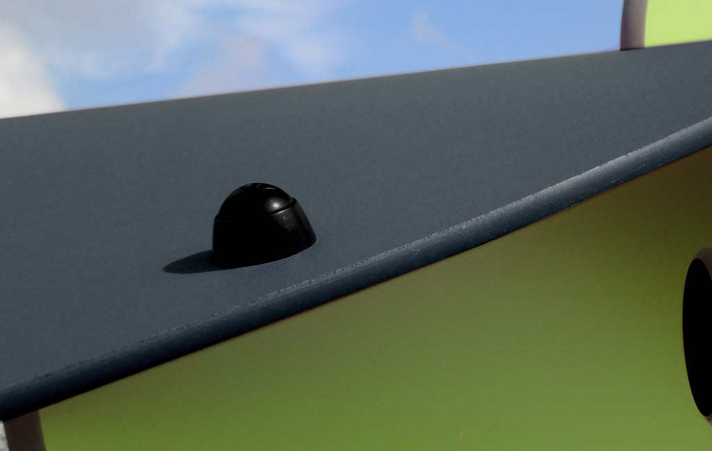 Il tetto della torre con altezza 1,17 m