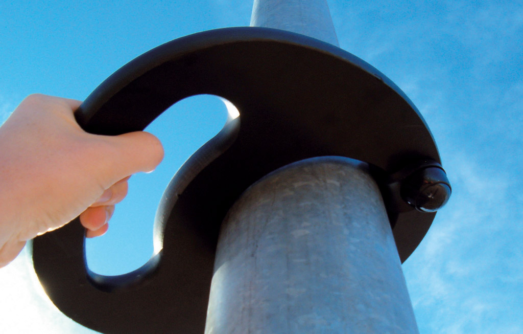 Il dispositivo di ancoraggio (mani)