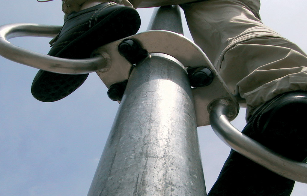 Il dispositivo di ancoraggio (piedi)