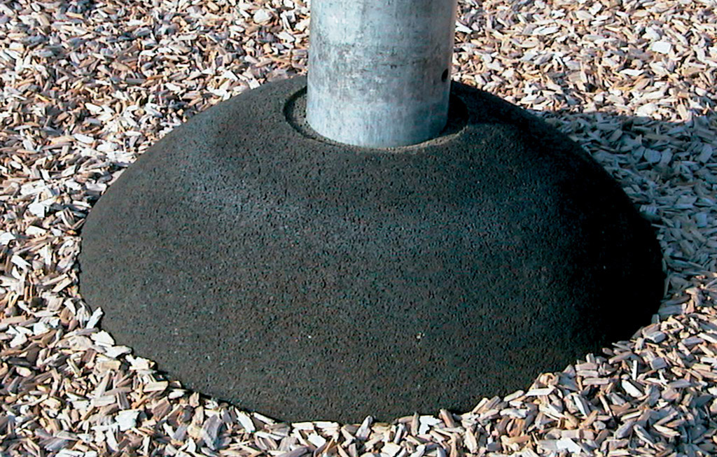 Il blocchetto ammortizzanteIl palo