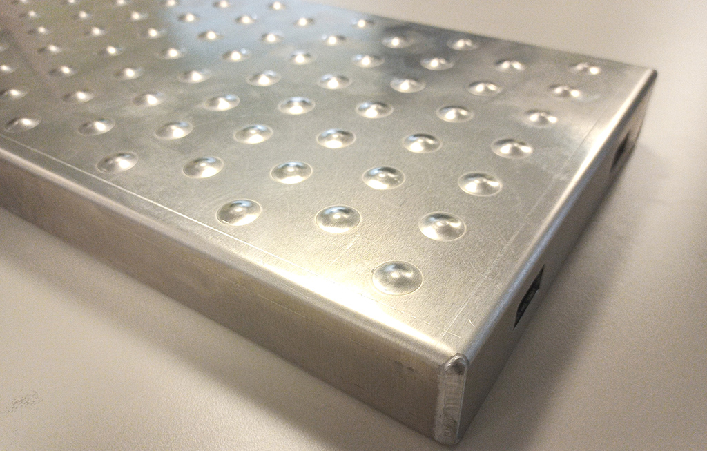 Il pianale della passerella di 0,60 m