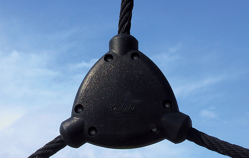 I cavi delle reti di arrampicata