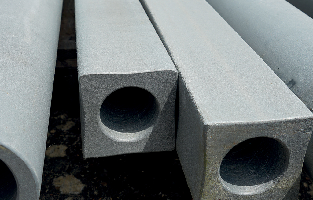 I pali in plastica riciclata