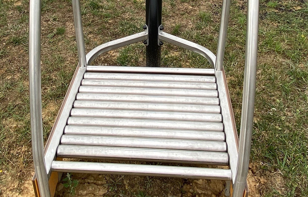 I rulli del tapis roulant e il telaio