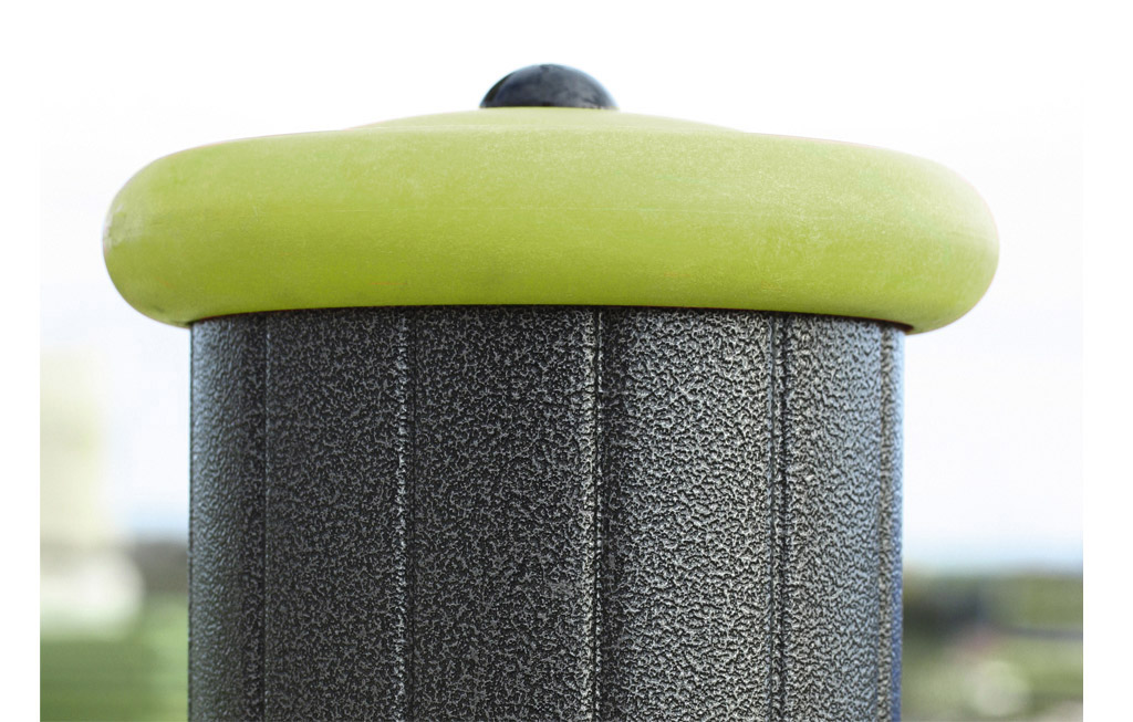 I pali portanti circolari, diametro 125mm,