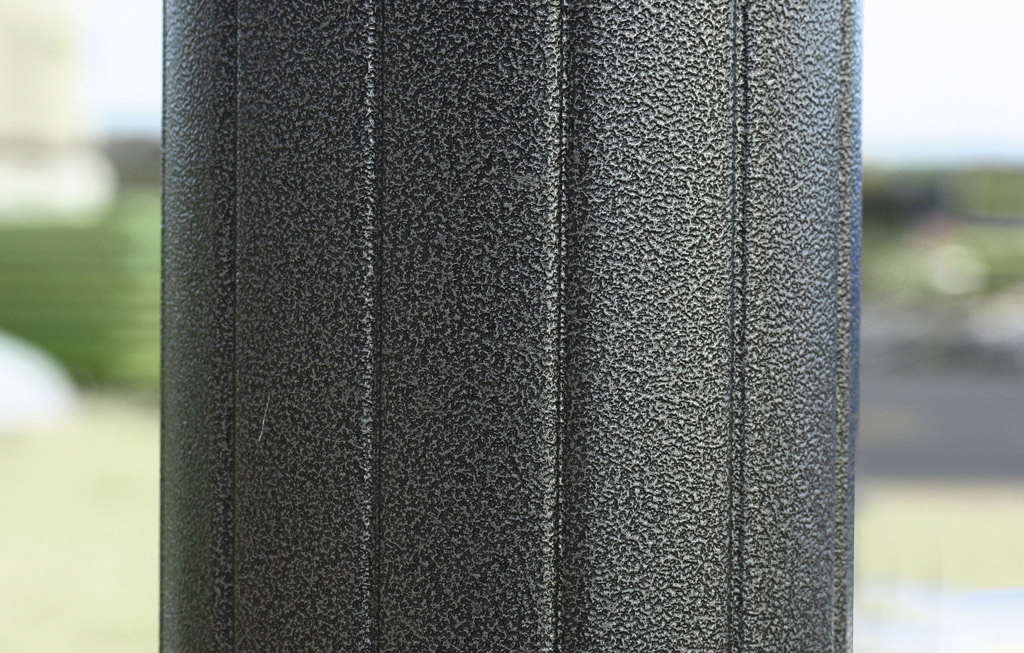 I pali portanti circolari, diametro 125 mm,