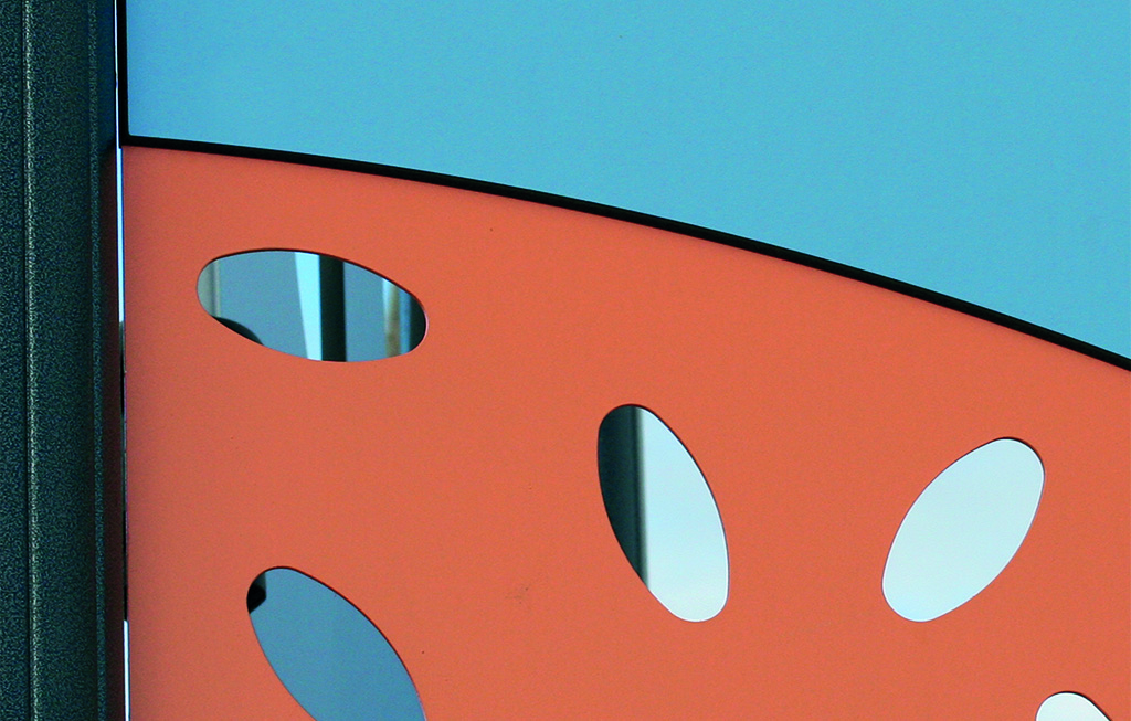 Versione alluminio: i parapetti e i tetti