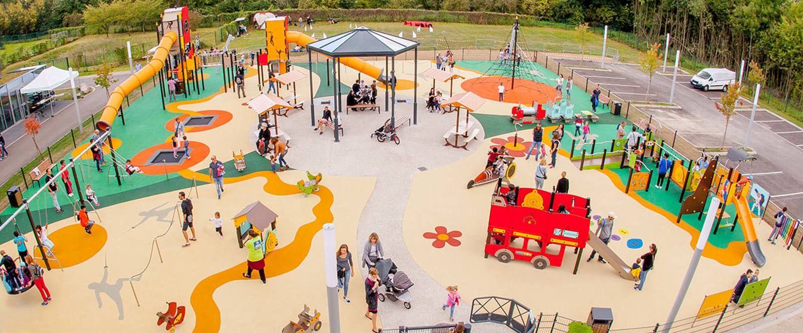 Un parco giochi su misura – (Geispolsheim – Francia)