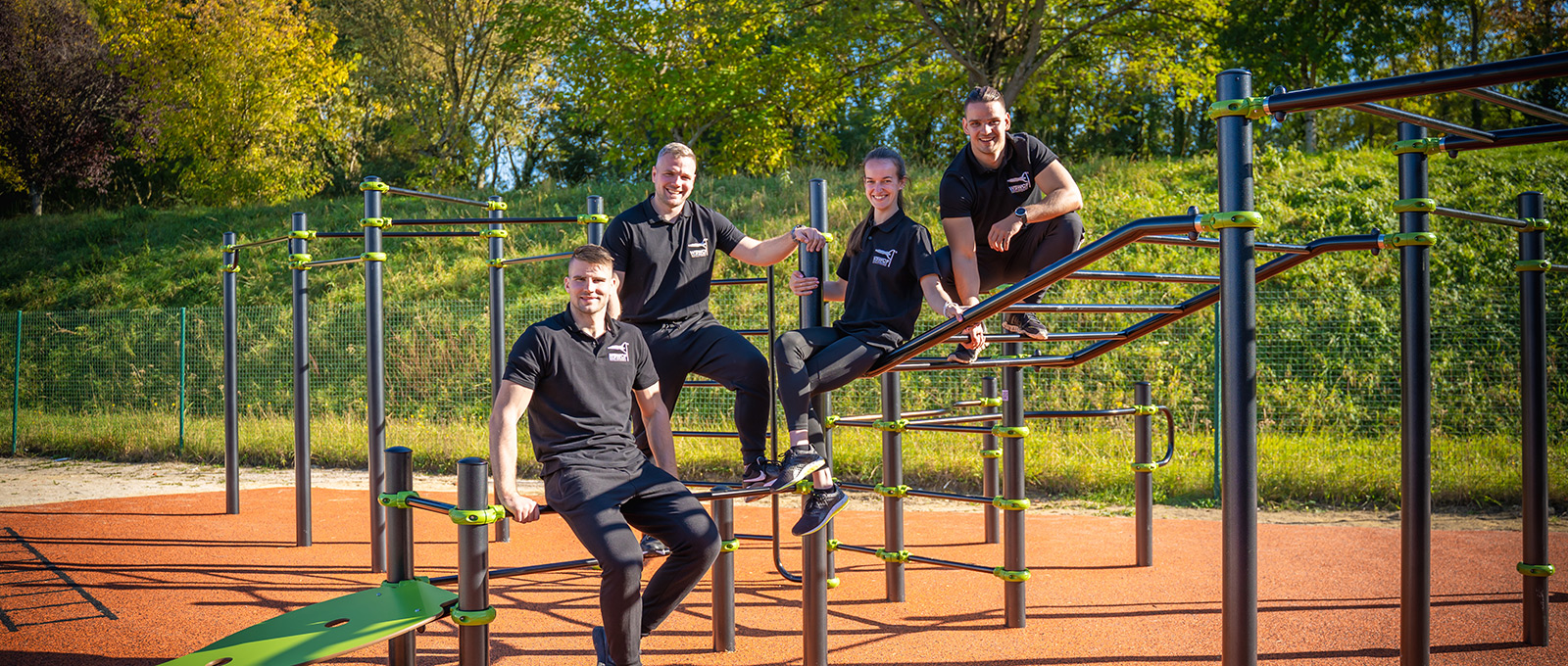 Attrezzature per lo Street Workout all’aperto in collaborazione con la WSWCF