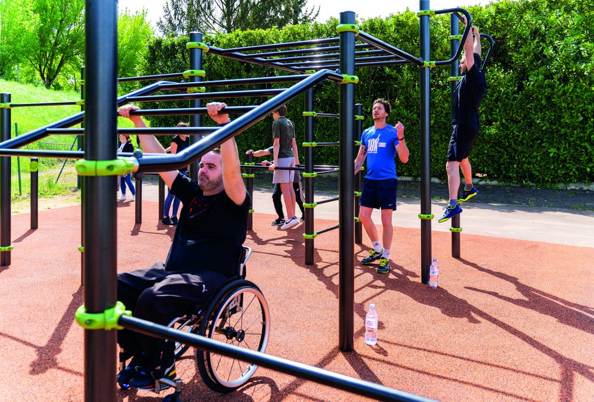 Progettazione di aree fitness outdoor Proludic - Acti'Street